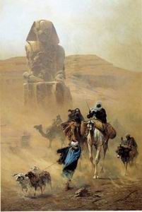 unknow artist Arab or Arabic people and life. Orientalism oil paintings 14